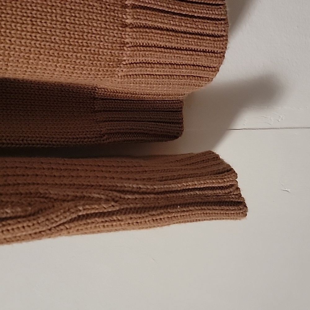 Timberland Women's Crewneck Sweater — Caramel Brown - Picture 6 of 7